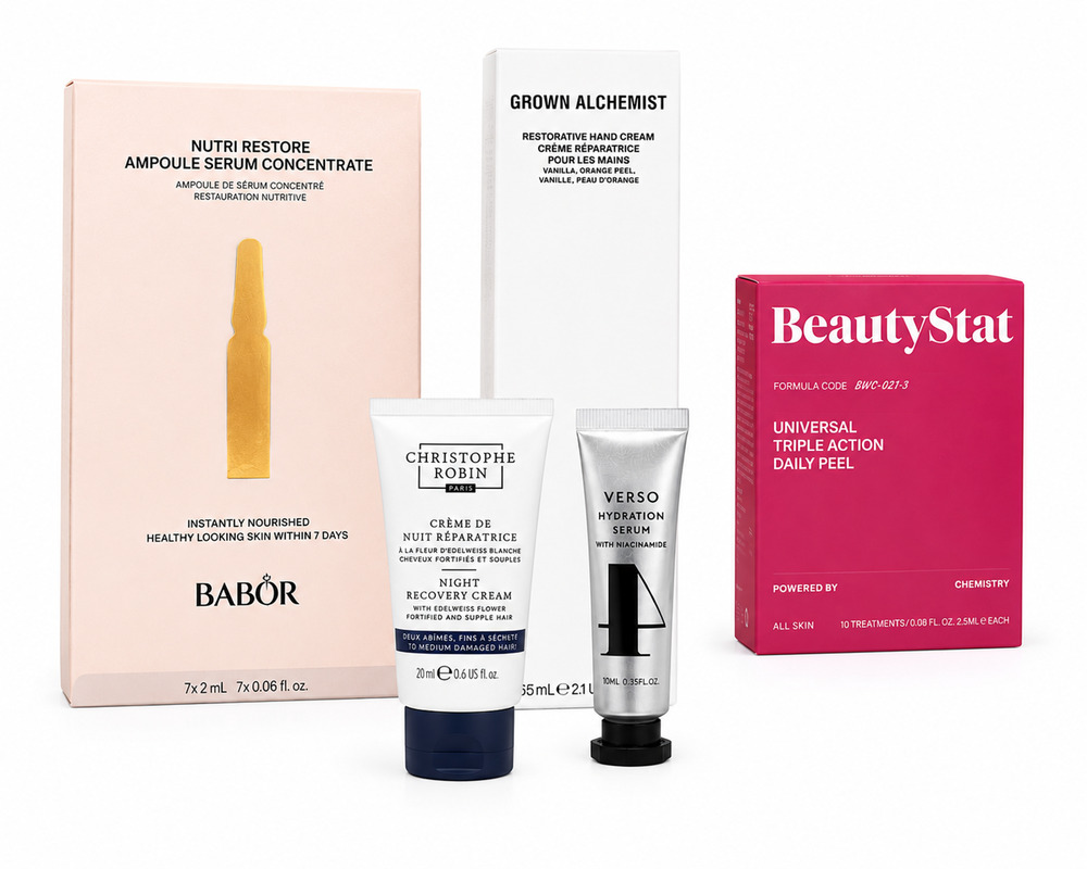 BeautyFix Dermstore Skincare Bundle BABOR Verso BeautyStat Grown Alchemist 5Pc